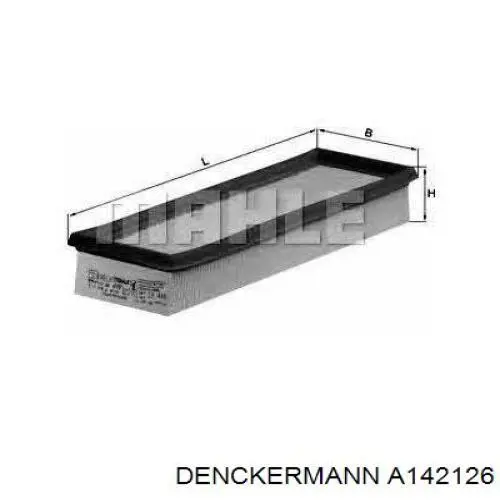 Воздушный фильтр A142126 Denckermann