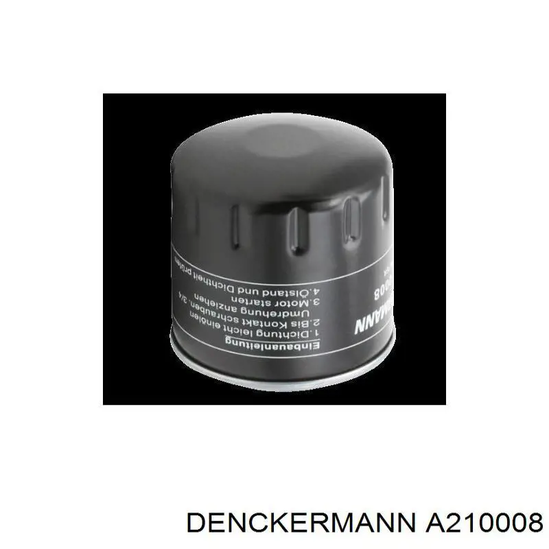 Купить A210008 Denckermann Фильтр центробежный очистки масла