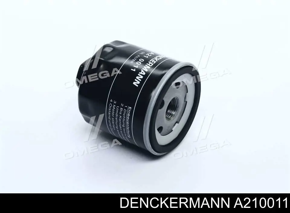 Масляный фильтр двигателя A210011 DENCKERMANN