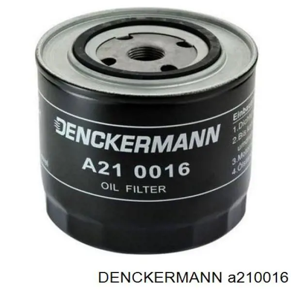 Фильтр масла a210016 DENCKERMANN