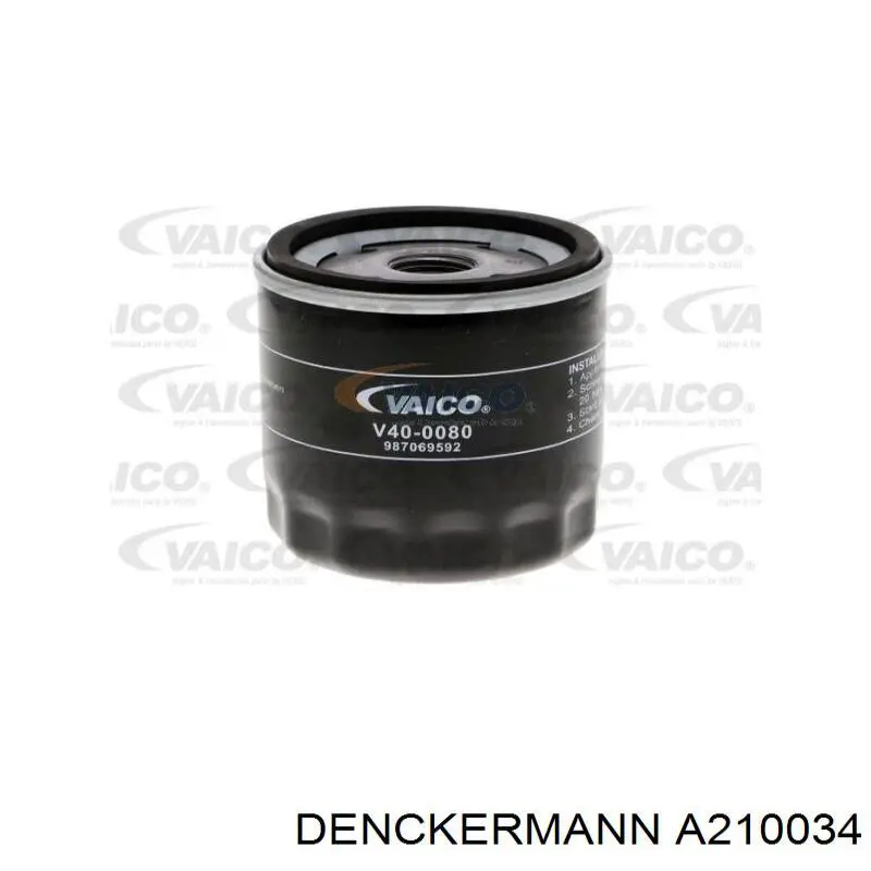 A210034 Denckermann Масляный фильтр двигателя