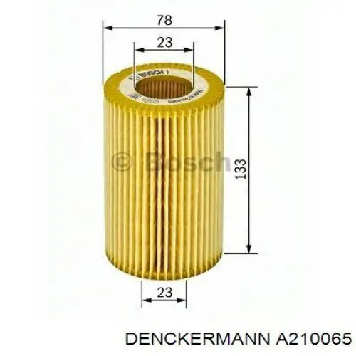 Фильтр очистки масла центробежный Denckermann A210065 цена, от 5.45 USD