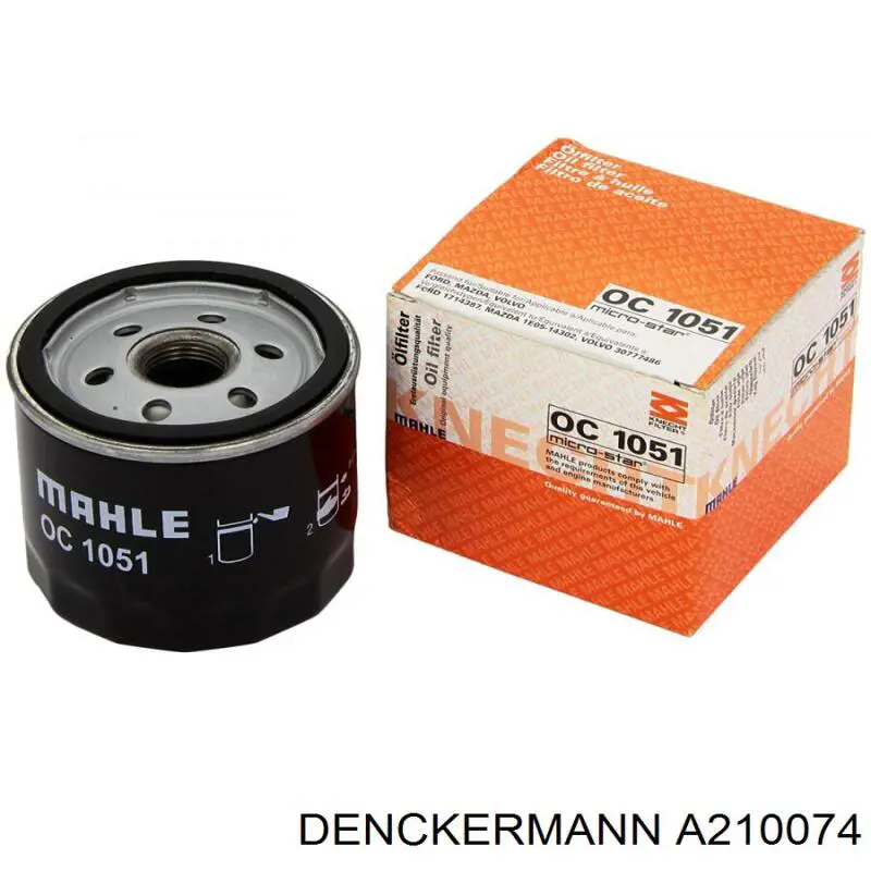 Масляный фильтр A210074 Denckermann