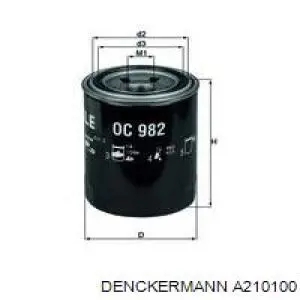 Масляный фильтр A210100 Denckermann