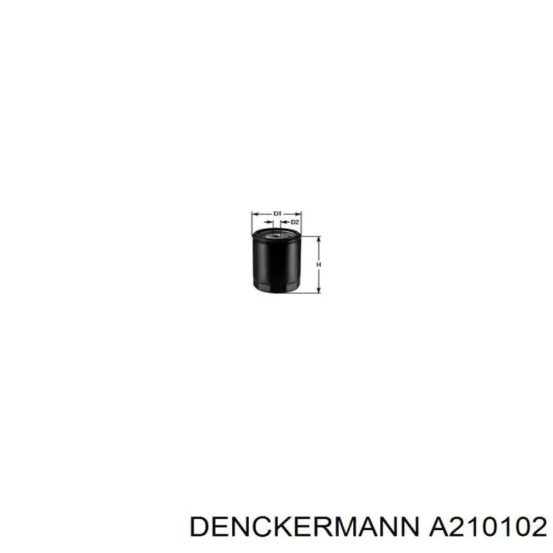 Фильтр очистки масла центробежный Denckermann A210102 цена, от 4.76 USD