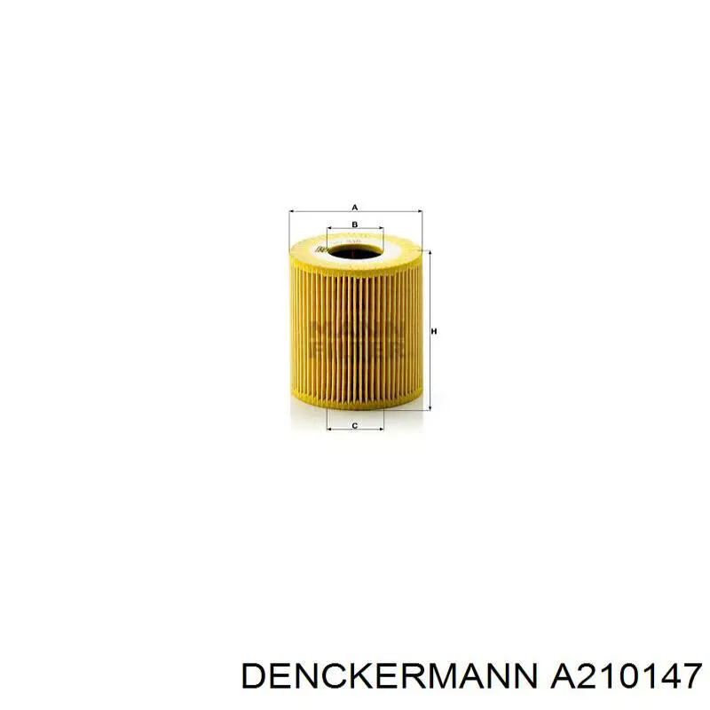 Фильтр масла Denckermann A210147
