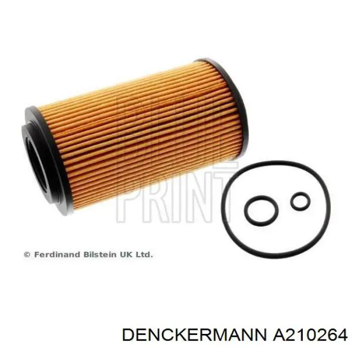 Фильтр очистки масла центробежный Denckermann A210264 цена, от 4.33 USD