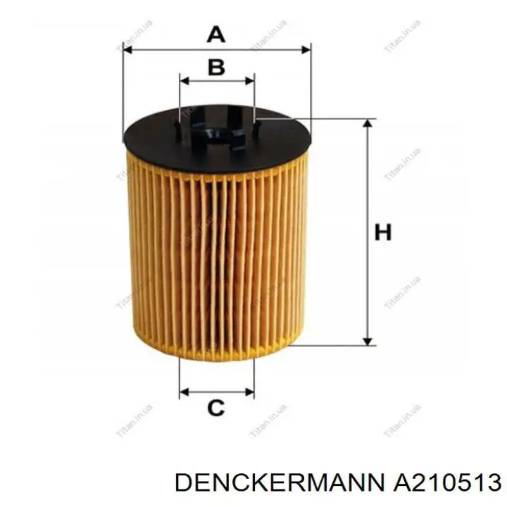 Фильтр очистки масла центробежный Denckermann A210513 цена, от 4.31 USD