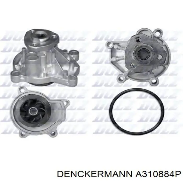 Помпа охлаждения Denckermann A310884P цена, от 22.85 USD