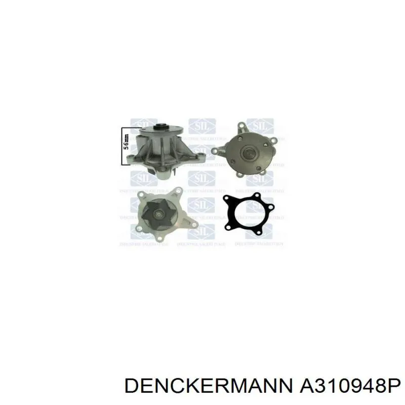 Купить A310948P Denckermann Насос охлаждения