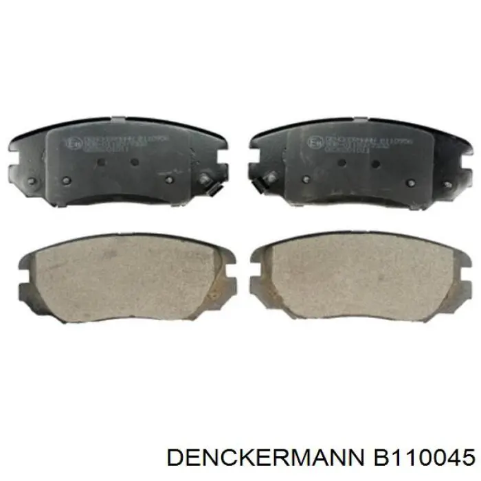 Передние тормозные колодки B110045 Denckermann