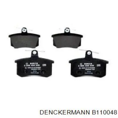 Колодки дисковые  Denckermann B110048 цена, от 15.20 USD