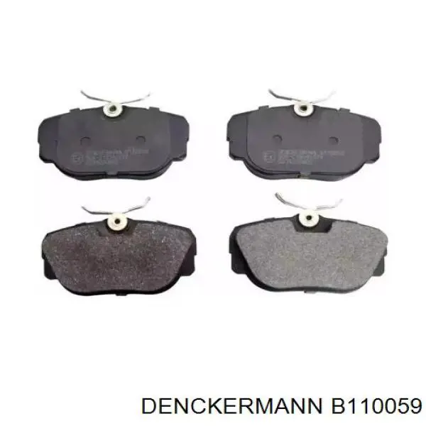 Передние тормозные колодки B110059 Denckermann