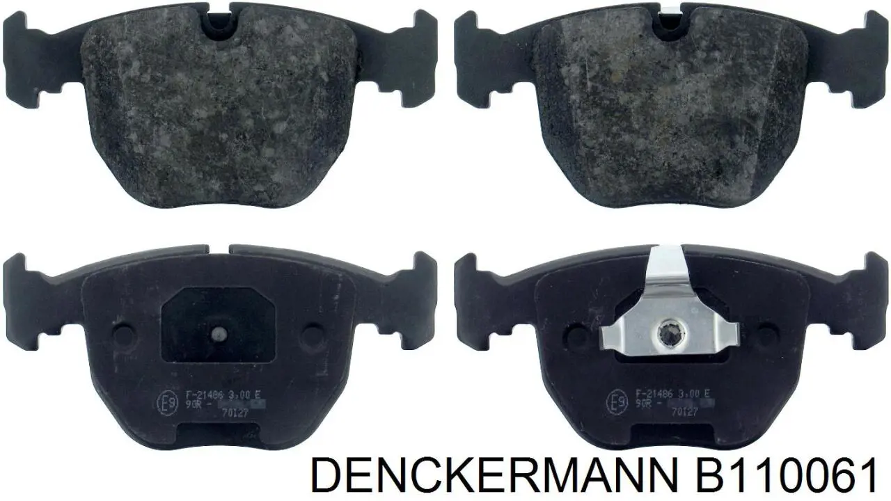 Колодки Denckermann B110061 цена, от 23.73 USD