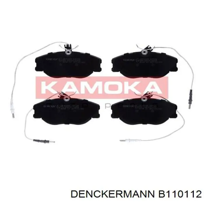 Купить B110112 Denckermann Колодки тормозные