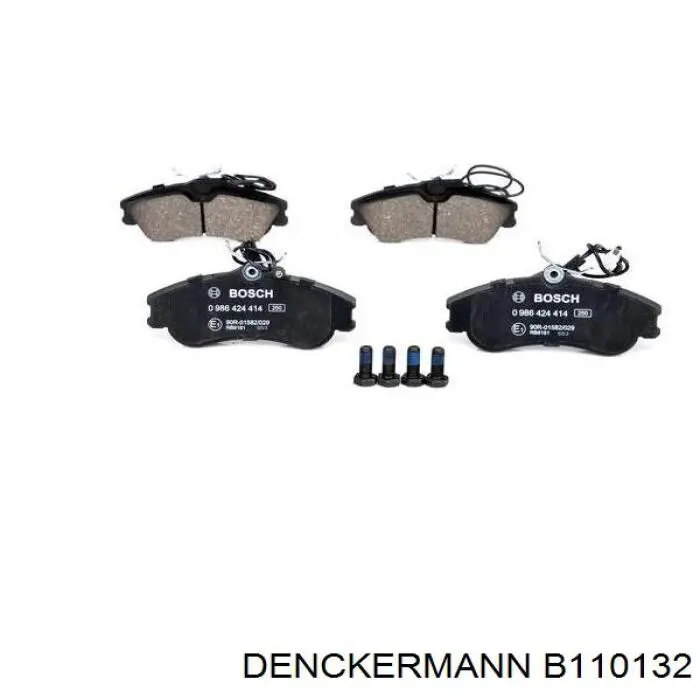 Тормозные колодки Denckermann B110132