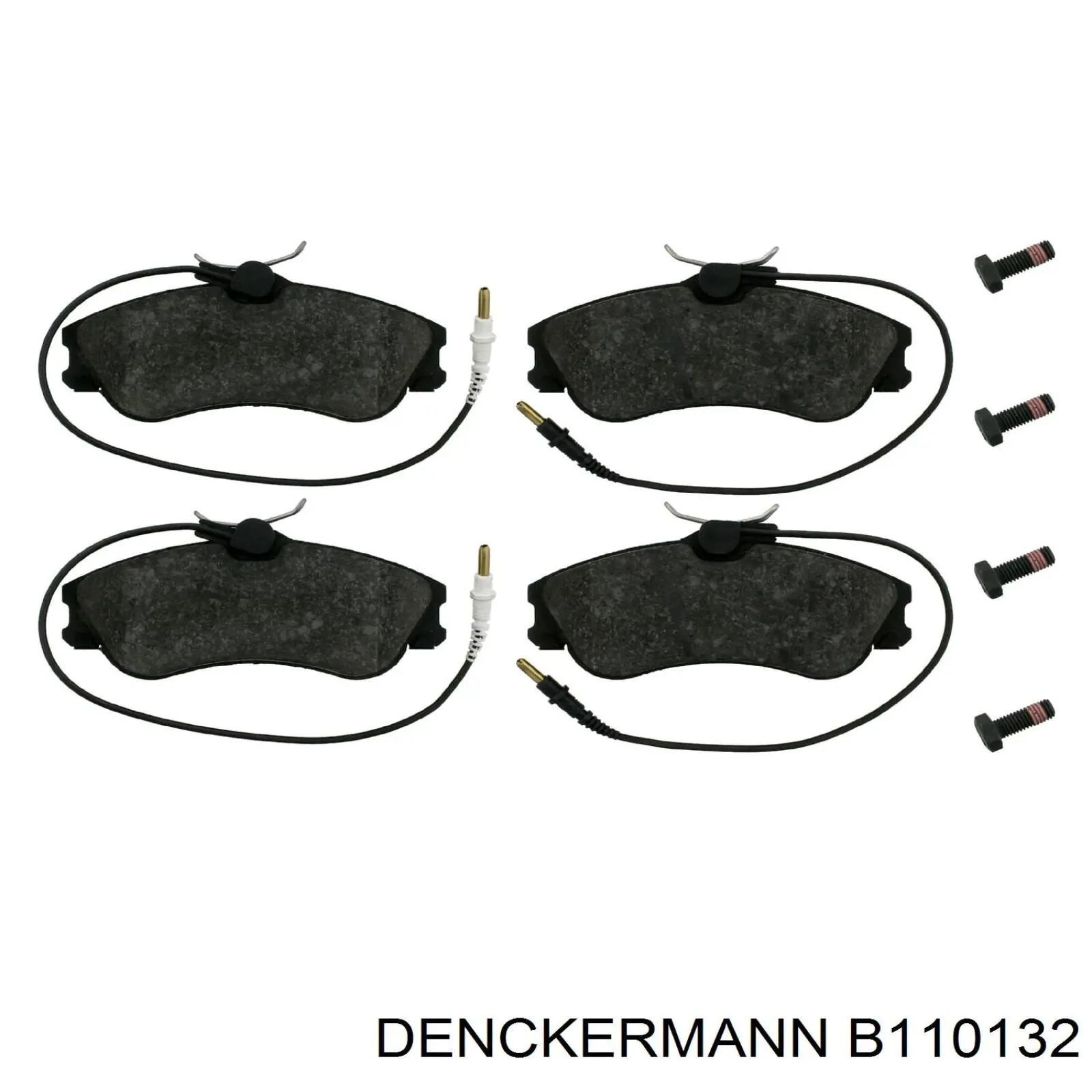 Колодки Denckermann B110132 цена, от 17.31 USD