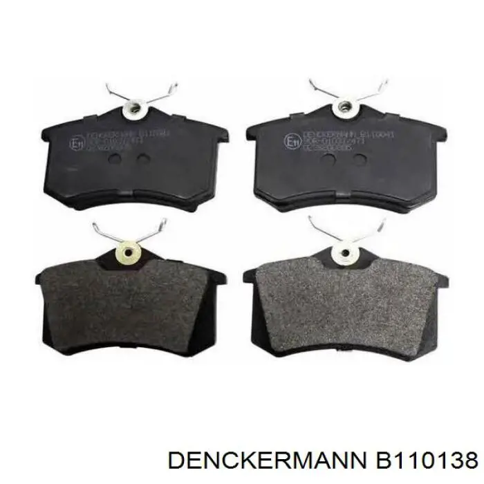 Купить B110138 Denckermann Колодки тормозные