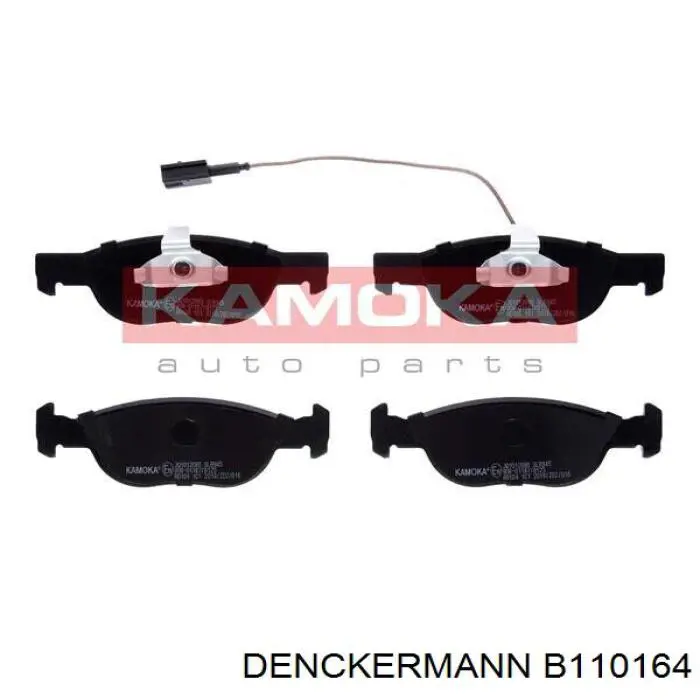 Передние тормозные колодки B110164 Denckermann