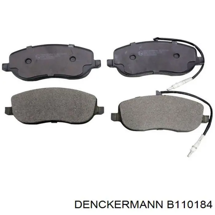 Купить B110184 Denckermann Колодки тормозные