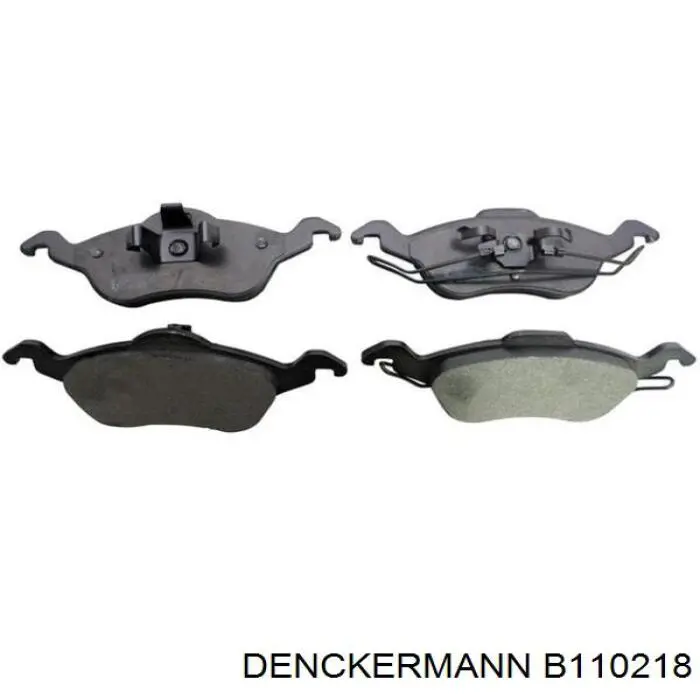B110218 Denckermann колодки тормозные передние дисковые