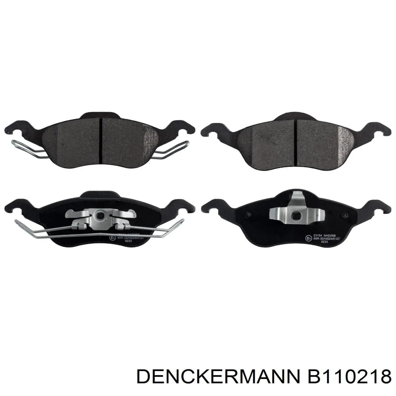Передние тормозные колодки B110218 Denckermann