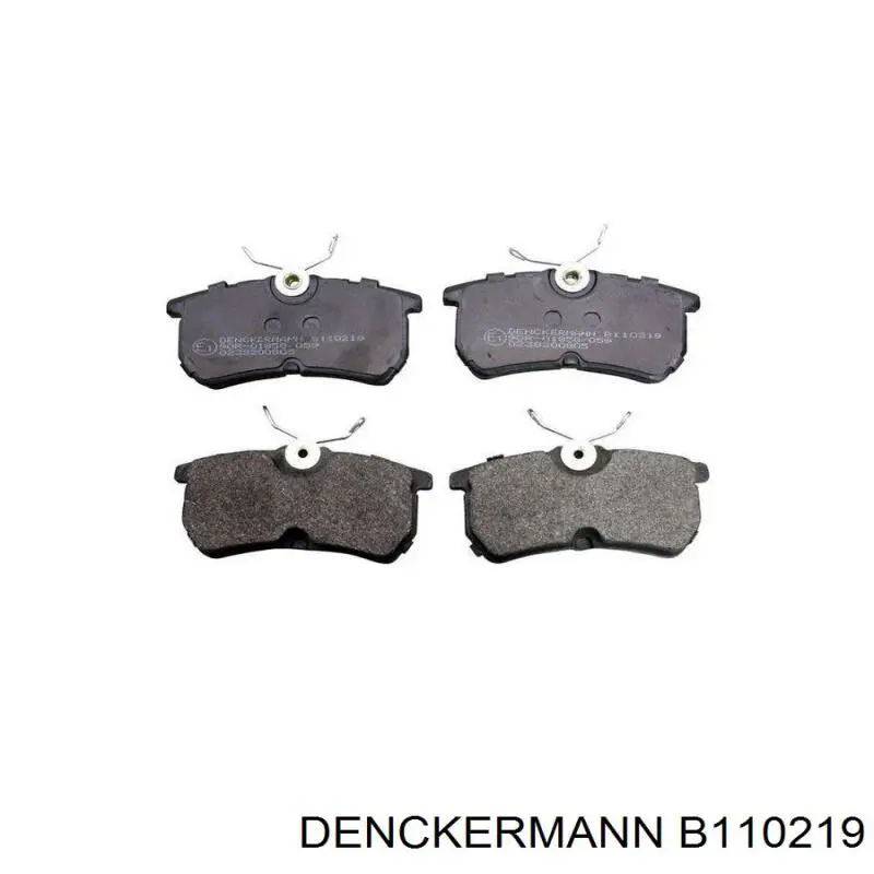 Колодки дисковые  Denckermann B110219 цена, от 10.49 USD