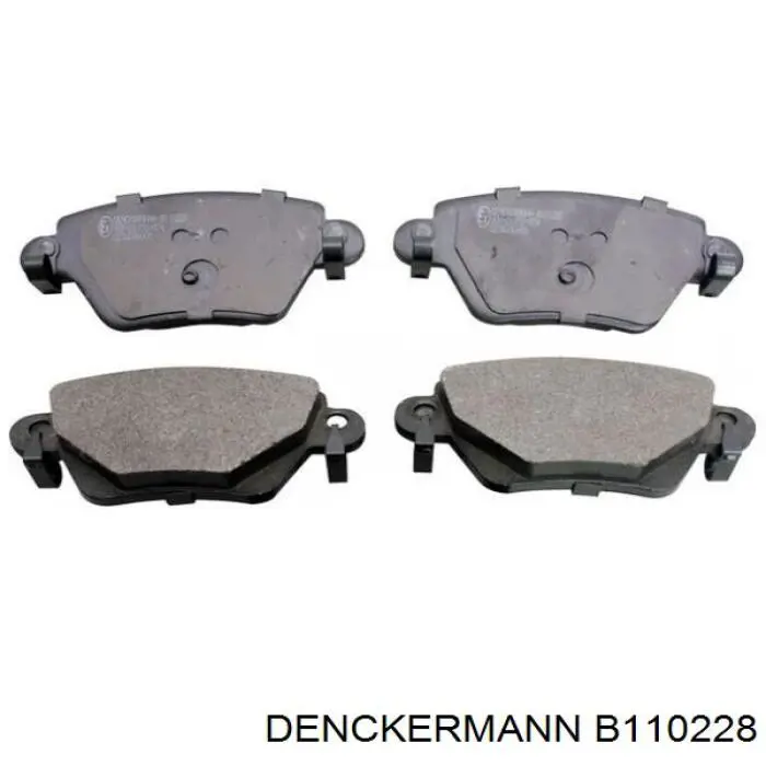 Задние дисковые колодки Denckermann B110228