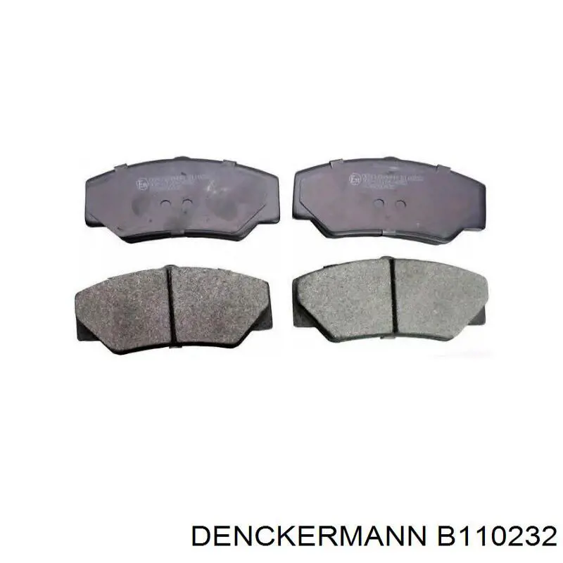 Передние тормозные колодки B110232 Denckermann