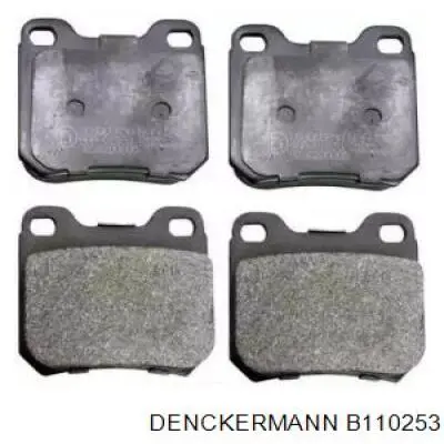 B110253 Denckermann колодки тормозные задние дисковые