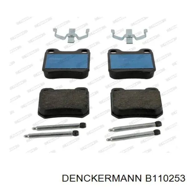 Колодки дисковые  Denckermann B110253 цена, от 12.68 USD