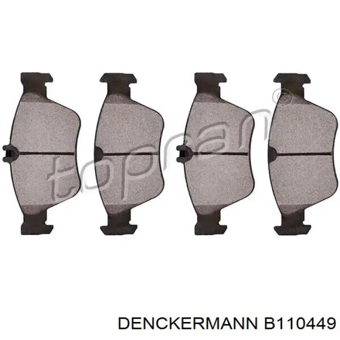 Колодки Denckermann B110449 цена, от 18.46 USD