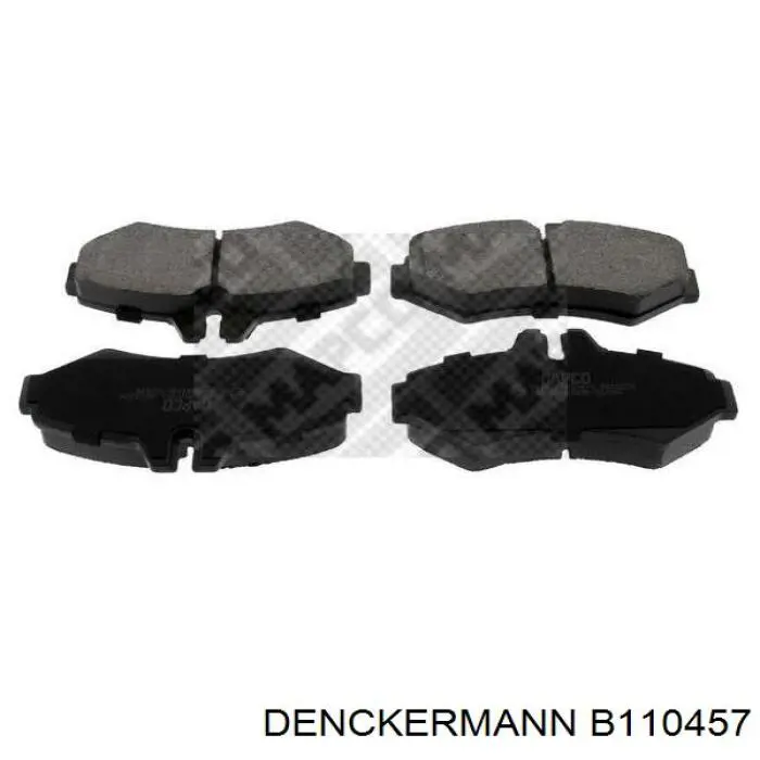 Колодки дисковые  Denckermann B110457 цена, от 19.09 USD