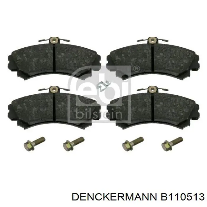Колодки Denckermann B110513 цена, от 18.94 USD