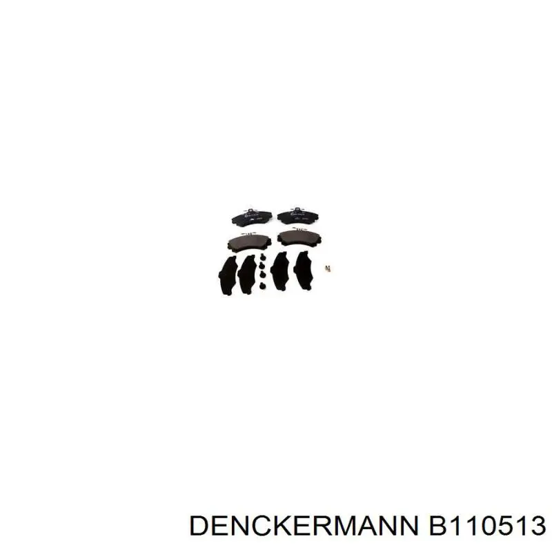 Тормозные колодки Denckermann B110513