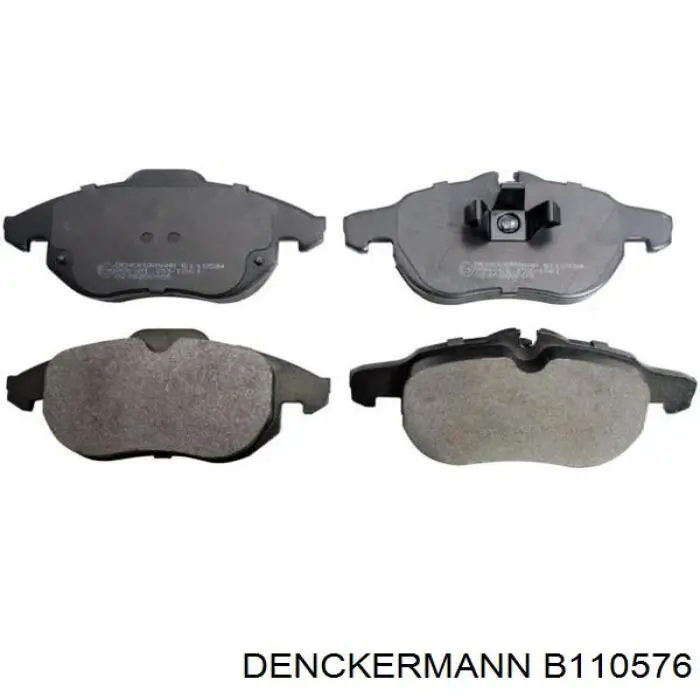 Купить B110576 Denckermann Колодки тормозные задние, дисковые