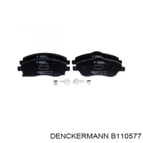Передние тормозные колодки B110577 Denckermann