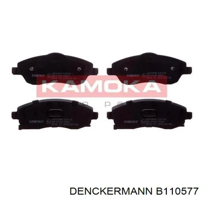 Pastillas de freno delanteras B110577 Denckermann