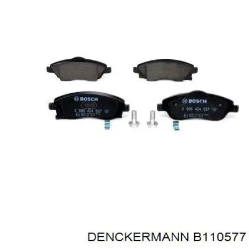 Купить B110577 Denckermann Колодки тормозные
