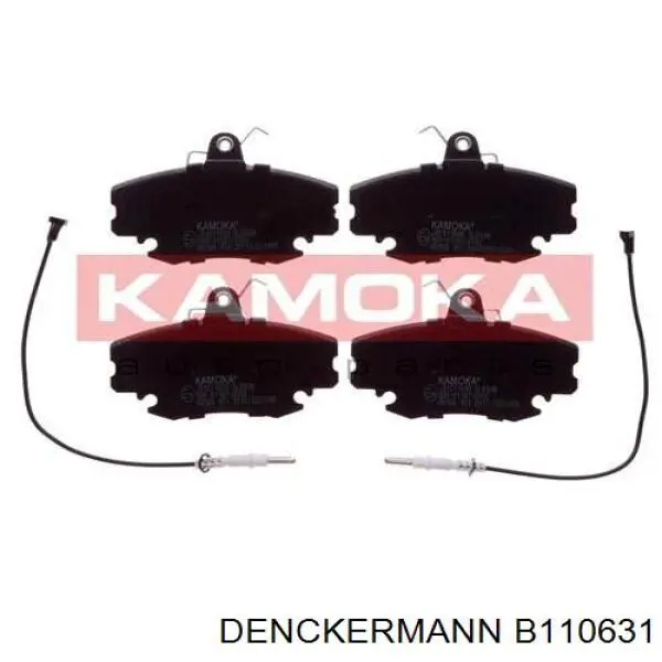 Колодки Denckermann B110631 цена, от 14.57 USD