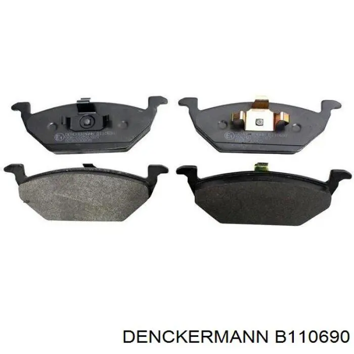 Купить B110690 Denckermann Колодки тормозные