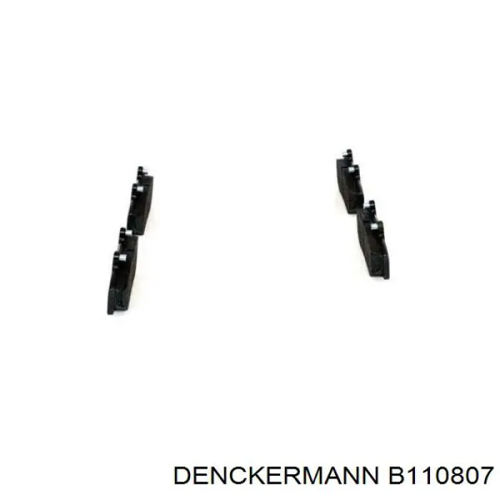Передние тормозные колодки B110807 Denckermann