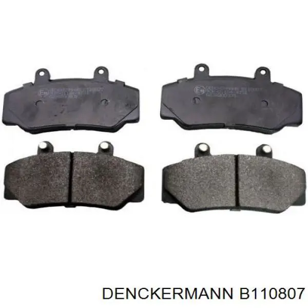 Передние тормозные колодки B110807 Denckermann