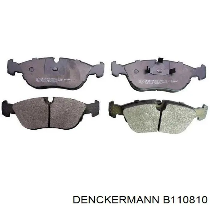 B110810 Denckermann передние тормозные колодки