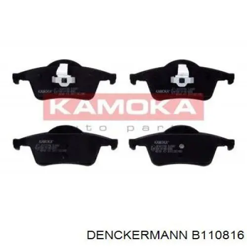 Задние тормозные колодки B110816 Denckermann