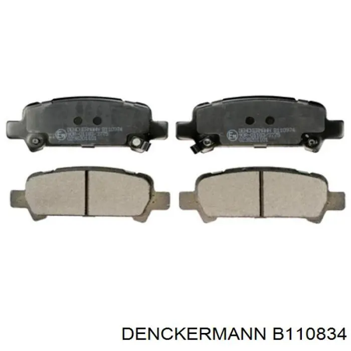 Тормозные колодки Denckermann B110834