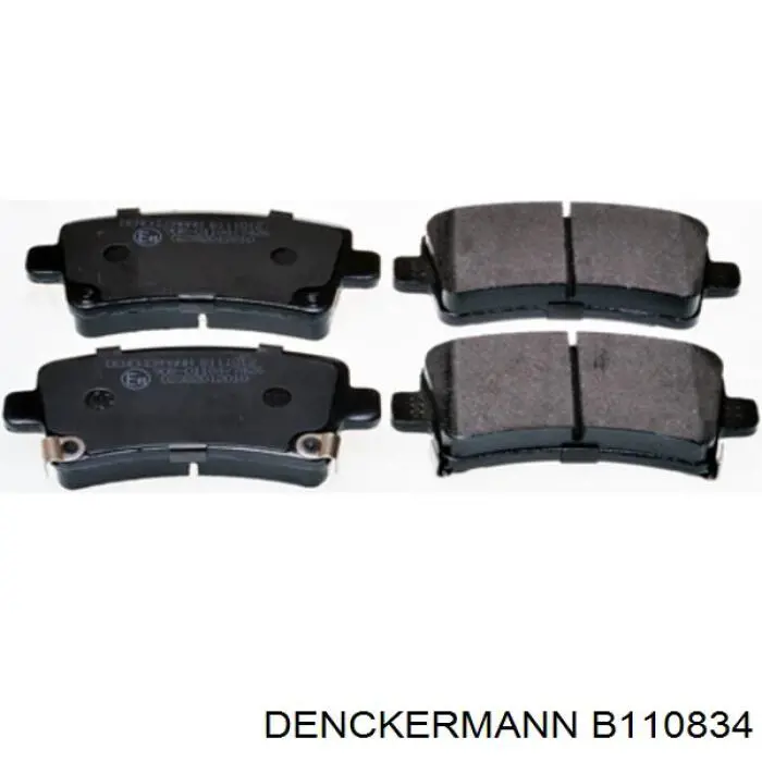 B110834 Denckermann Колодки передние