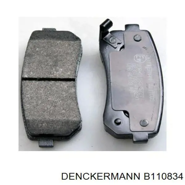 Купить B110834 Denckermann Колодки тормозные
