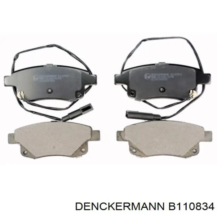 Передние тормозные колодки B110834 Denckermann