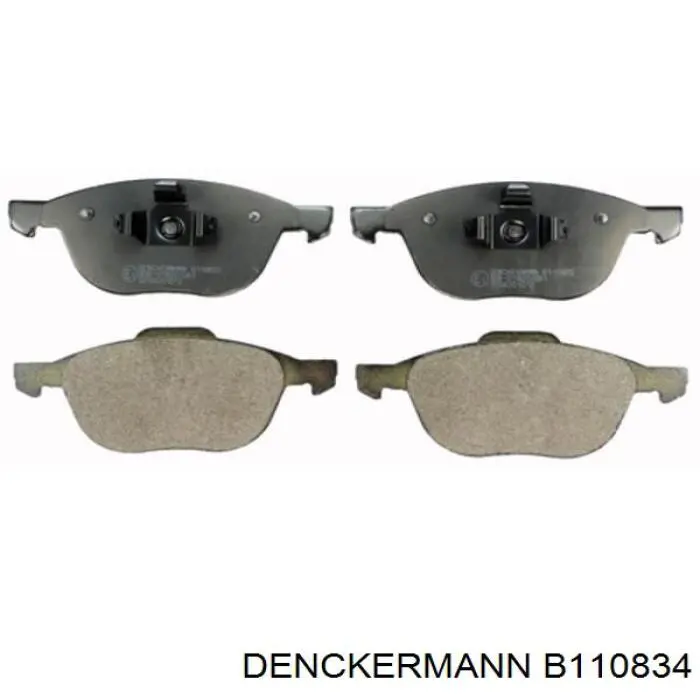 Купить B110834 Denckermann Колодки тормозные